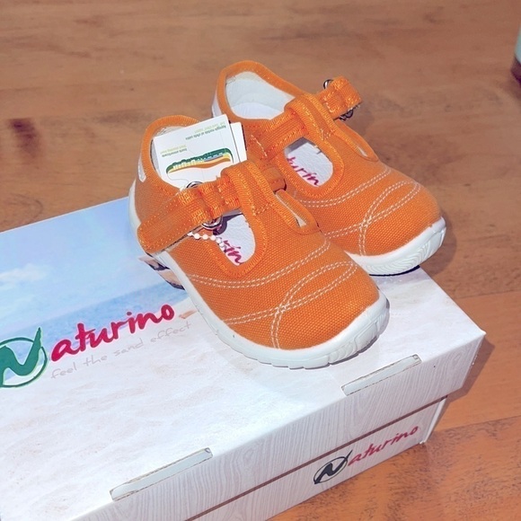 NATURINO. Tela Sprint T-strap Flat - Picture 6 of 9